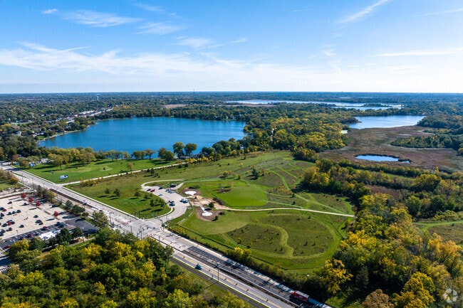 Many people take their dogs to the Duck Farm Forest Preserve in Venetian Village.