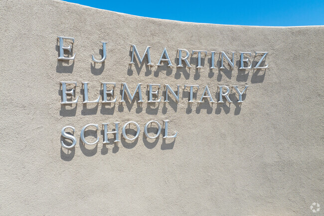 100% of students at E.J. Martinez Elementary School receive free or reduced cost lunch.