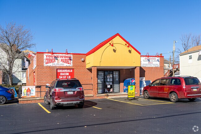 Youngwood Corner Market is a popular option for a quick grocery run.