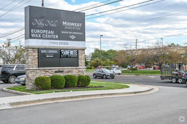 Meridian Hills shoppers can find plenty of shopping options in nearby Nora.