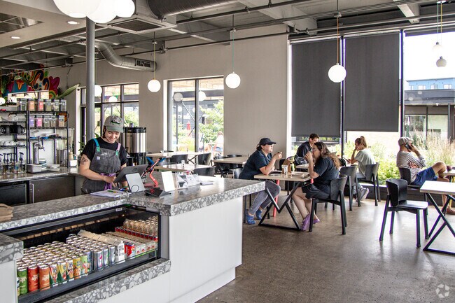 Grab your next specialty coffee at Angel Food Bakery & Coffee Bar.