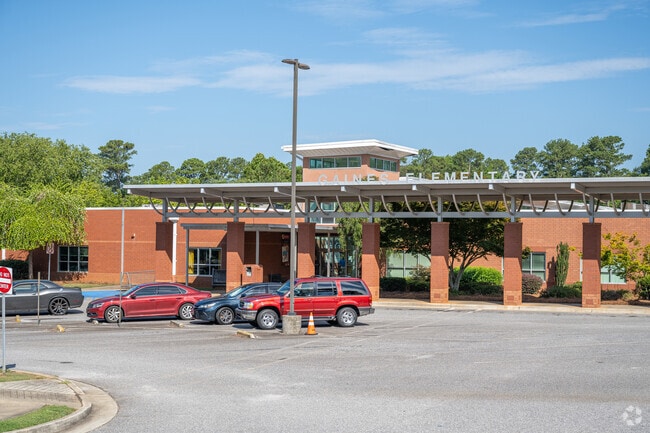 Gaines Elementary School is one of the newest school buildings in the area.