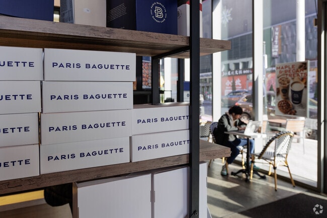 Paris Baguette in Fort Lee is known for its artisan pastries and fresh coffee.