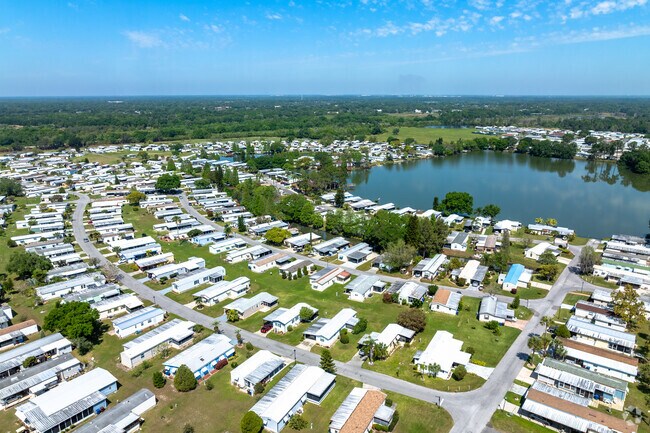 Anglers Green is a quiet retirement community that offers affordable manufactured homes.