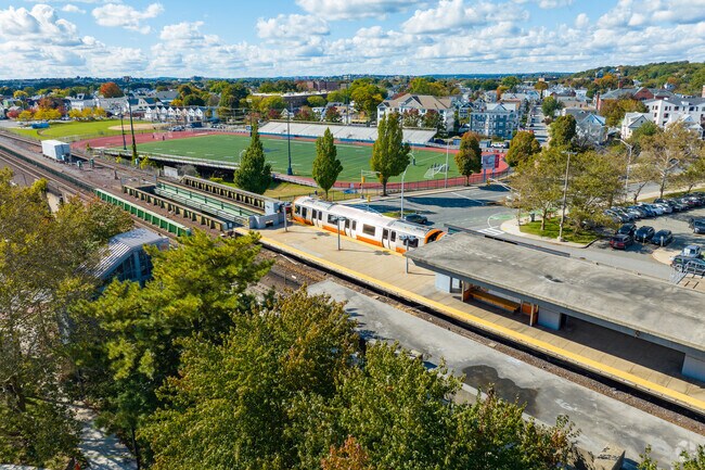 You can easily access the Malden Center Orange Line T station from the West End.