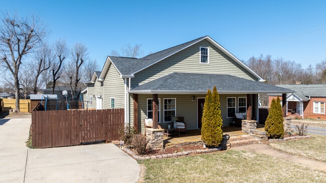 A single family home is just outside of Downtown Newton.