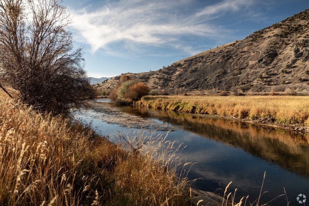 Weber River near Mountain Green supports tubing, rafting and fly fishing.