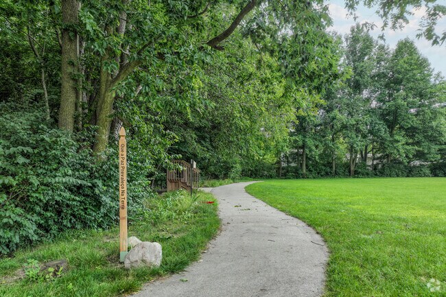 Immanuel United Church of Christ has a beautiful walking trail for residents of Central.