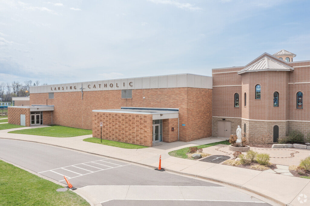 Lansing Catholic Central High School is a private Christian school.