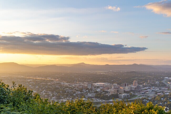 The Blue Ridge Mountains make for great sunsets all around Riverdale.