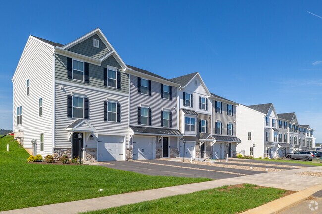 New three story townhomes in Benner can go for up to roughly $400,000.