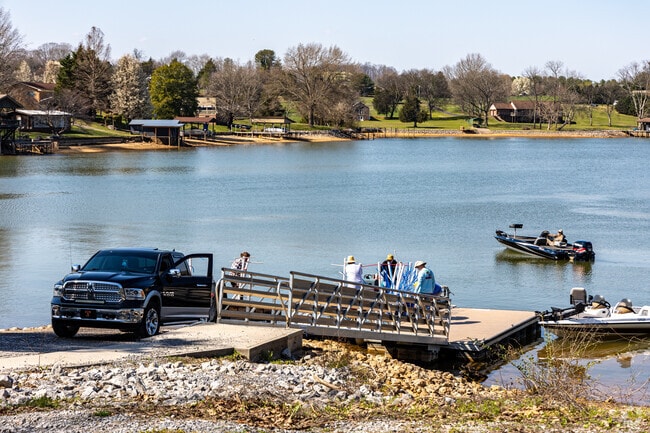 Friendsville residents can utilize the boat ramp at Whispering Cove Marina.