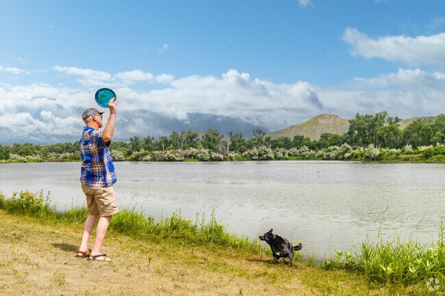 Riverfront Park offers trails and Yellowstone River access near Blue Creek.