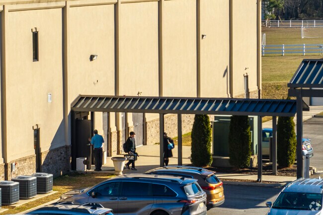 Entrance to Valley Fellowship Christian Academy in Huntsville Alabama.