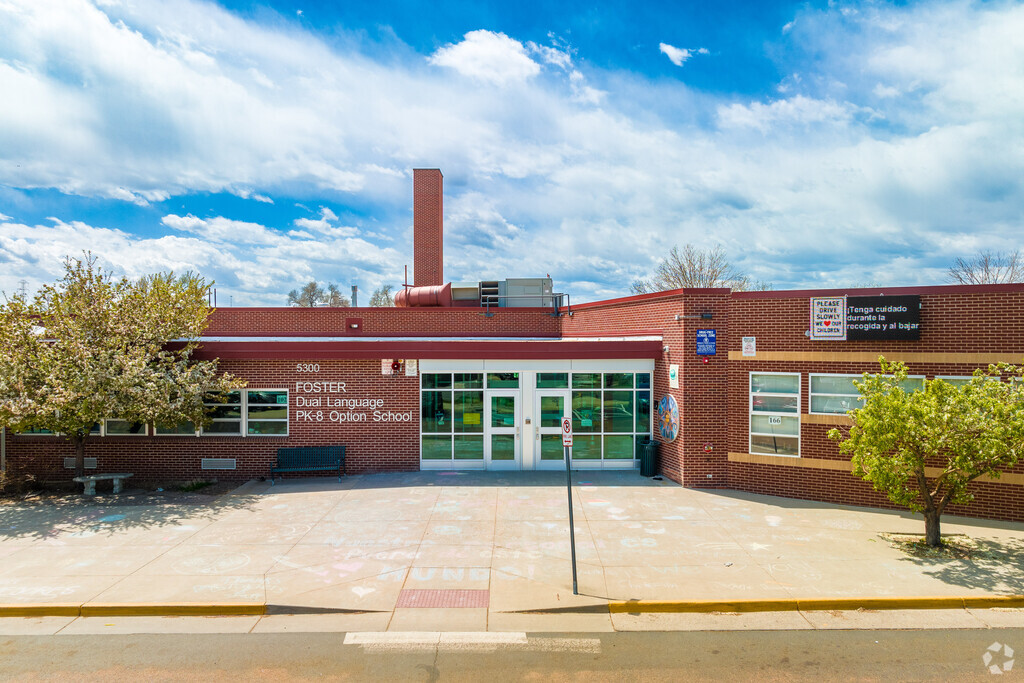 Foster Dual Language Pk-8 has a dual Language program.