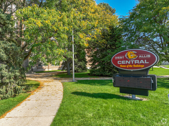 Central High School, in West Allis has a large campus with a diverse student base.