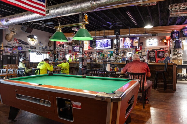 Come for the food and stay for the atmosphere at the Checkered Flag Tavern in Ameriplex.