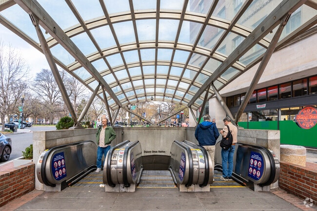 Dupont Circle Station is Dupont Circle's transportation hub.