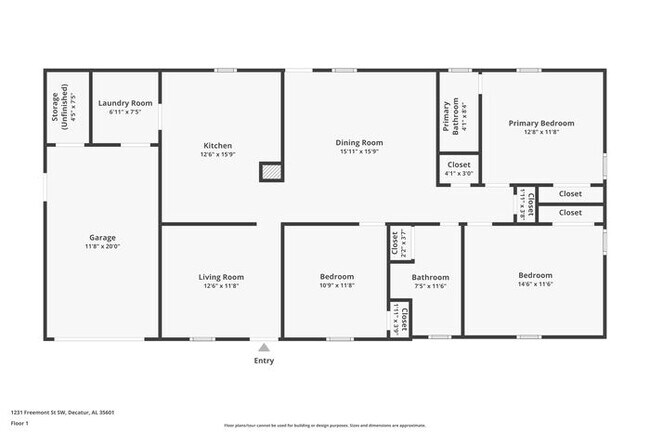 1231 Freemont St SW, Decatur, AL 35601 - photo 2