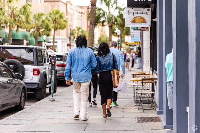 Harleston Village folks can find dining and shopping all along King Street.