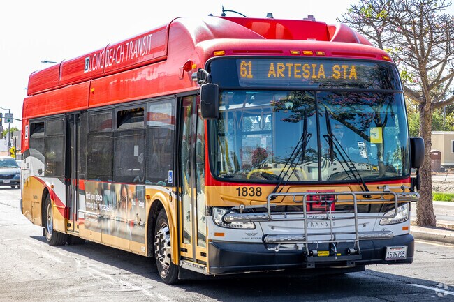 Public transportation is always near in the neighborhood of DeForest Park.