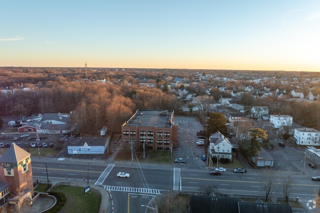 Students are eager to learn at the Edison Academy in Brockton.