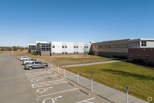 Here is the side of Valley Center High School.