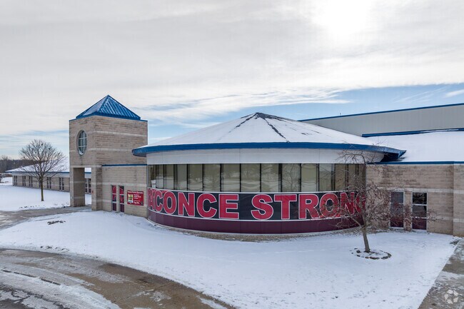 Francois Maconce Elementary School, Entrance.