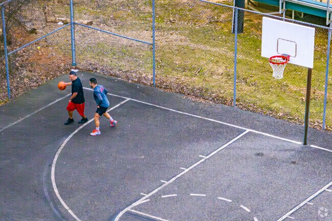 Shoot some hoops at one of the basketball courts in Packanack Lake.