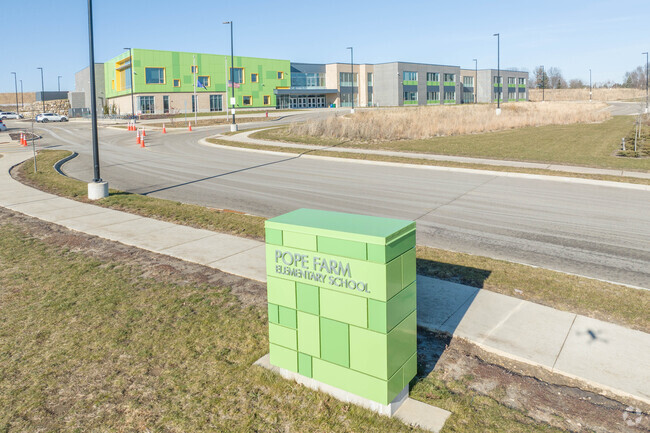 Pope Farm Elementary School is the #1 rated elementary school in Wisconsin according to Niche.