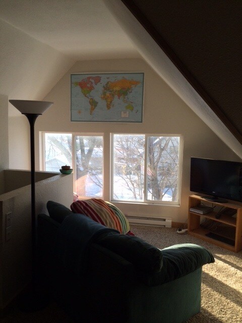 upper living room area