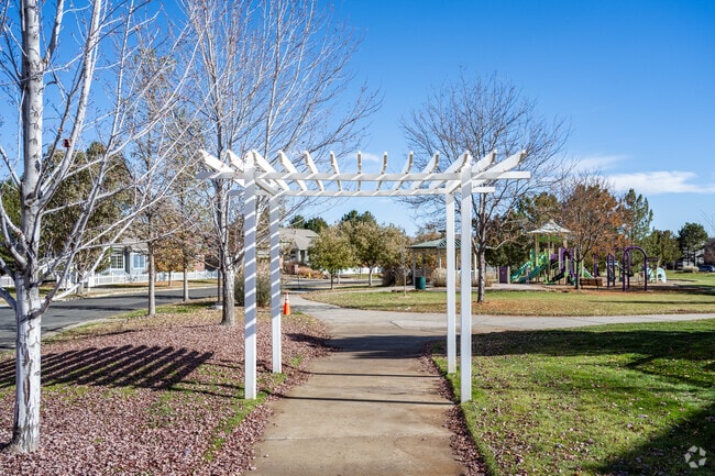 Wide neighborhood sidewalks with thoughtful landscaping are a hidden treasure in Crofton Park.