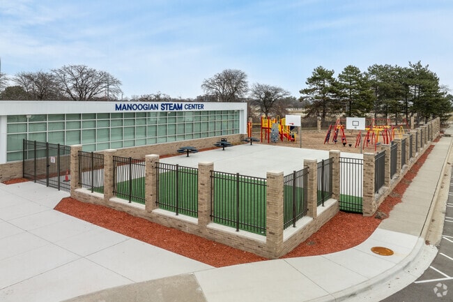 Agbu Alex-Marie Manoogian School outdoor facilities.