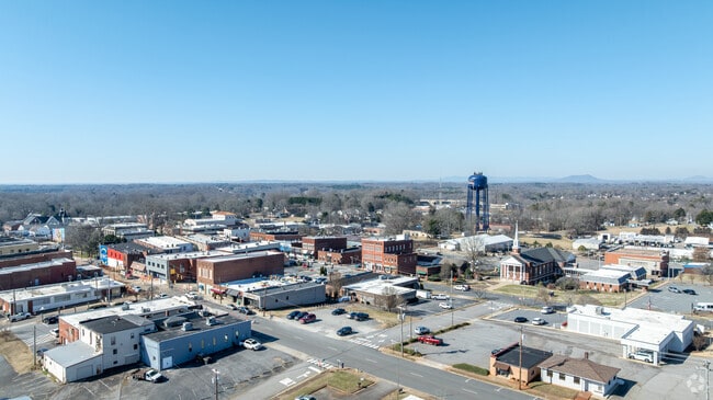 The small town of Newton is just 40 miles from Charlotte.