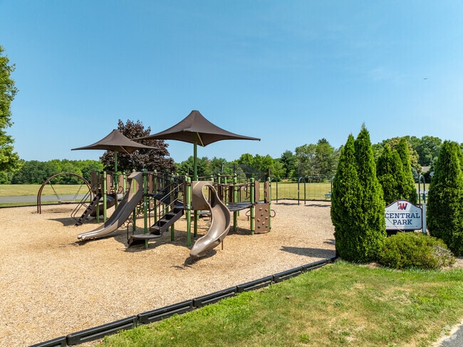 Central Elementary School provides a large playground for students.