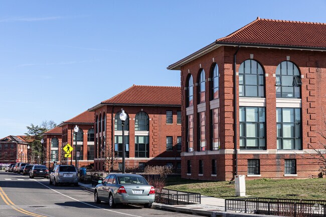 The Residences at St. Elizabeths East in Congress Heights are renovated historical buildings.