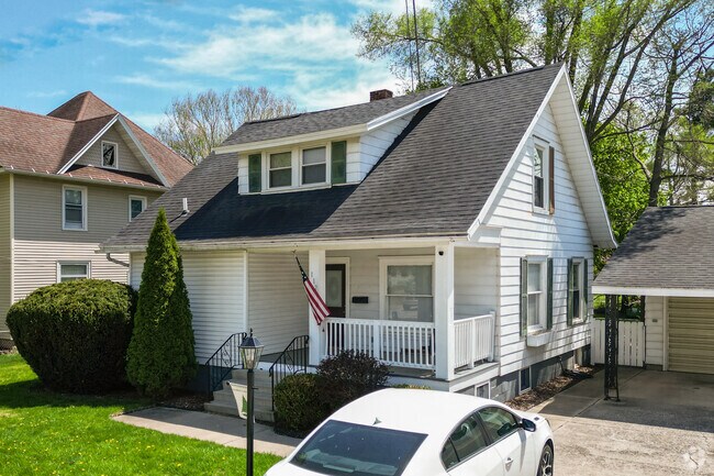 There are several well preserved historic homes in downtown Morenci including this beautiful Cape Cod.