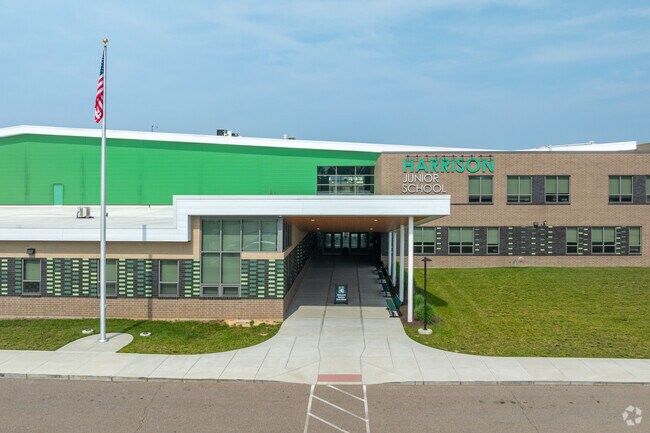 Harrison Junior High recently opened its doors in 2021 to welcome students in grades 6-8.