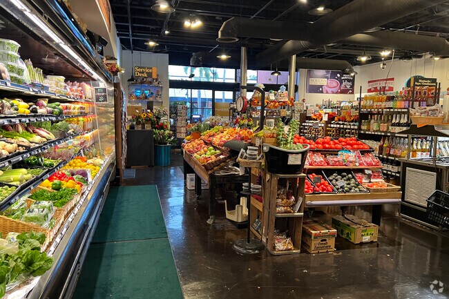 Mortons Market in Southside Village has large assortments of fresh and organic foods.