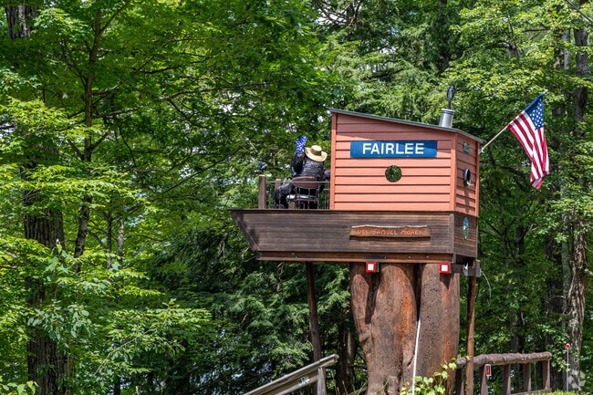 You can find hidden spots throughout the town of Fairlee.