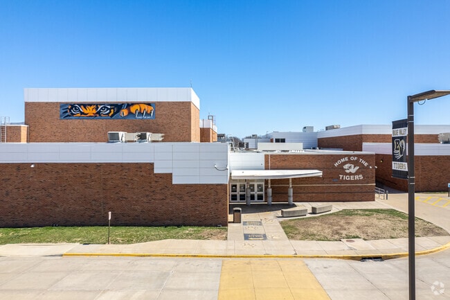 Blue Valley High School is the home of the Tigers in Central Overland Park.