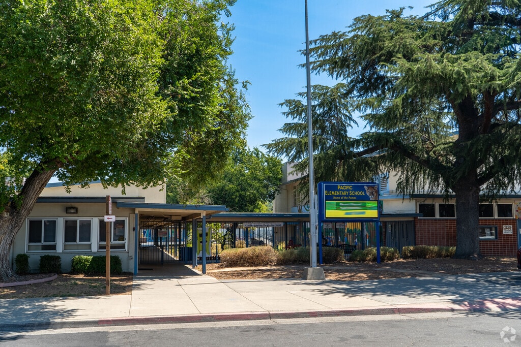 Pacific Elementary School located in the Lemon Hill neighborhood.