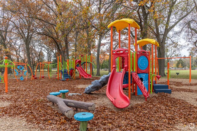 Kids love the playground at McCrea Park in Muskegon.