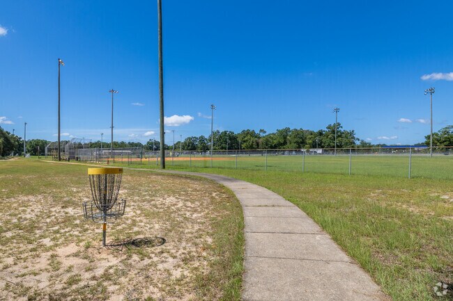 Residents enjoy Creola Municipal Park’s various fields for baseball, disc golf and soccer.