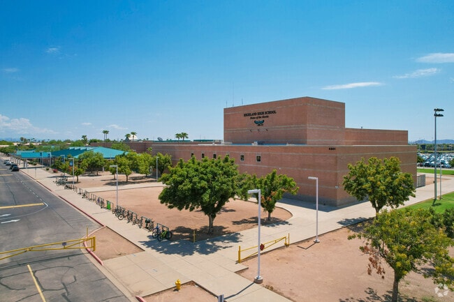 Highland High School in Gilbert is an 