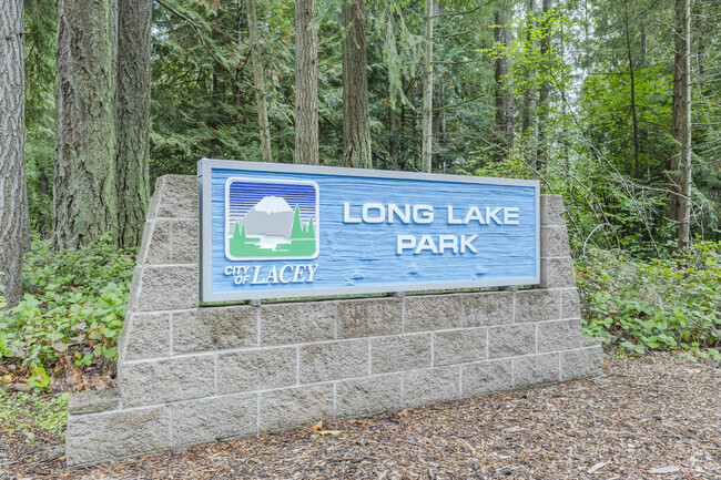 Long Lake Park offers one of the best swimming beaches in Thurston County.