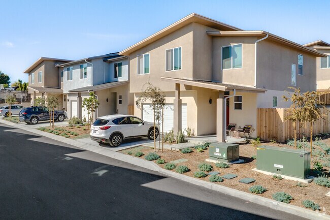 New detached single-family homes in Hilltop Crossing, a vibrant community in Chollas View.