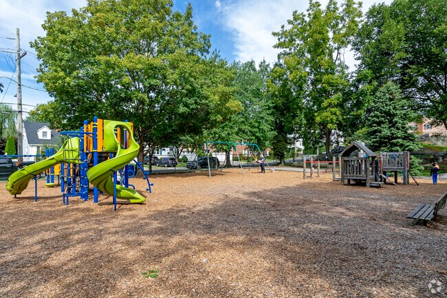 Parents can sit back and watch their children smiling and playing at Julienne's Playground.
