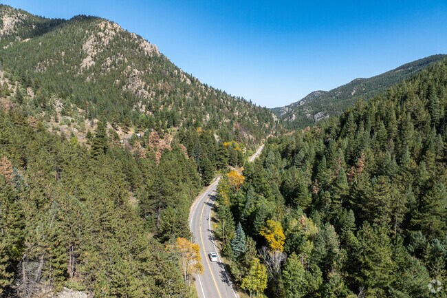 Gold Hills Lefthand Canyon Drive is the main thoroughfare that connects to nearby towns.