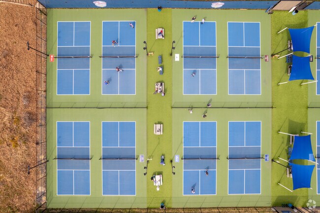 Join friends to work on your game at the pickleball courts in West Reading Park.